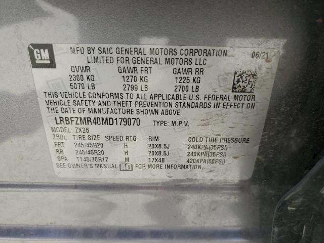 LRBFZMR40MD179070 Buick Envision Preferred