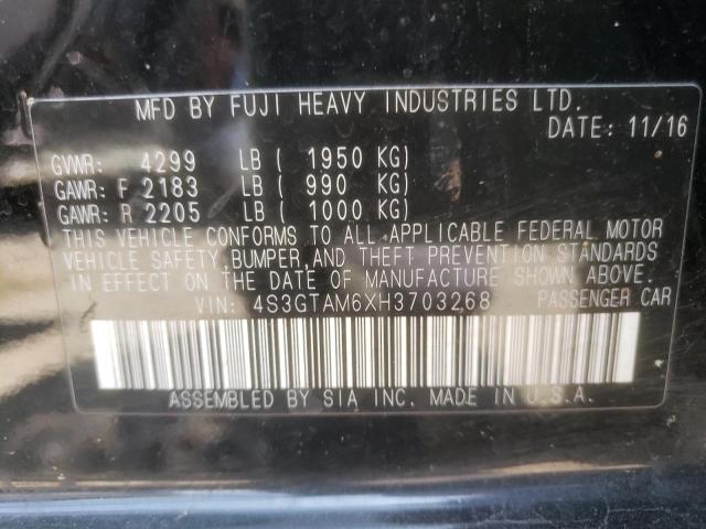4S3GTAM6XH3703268 Subaru Impreza Sport