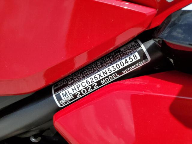 2022 HONDA CBR500 RA MLHPC625XN5300458