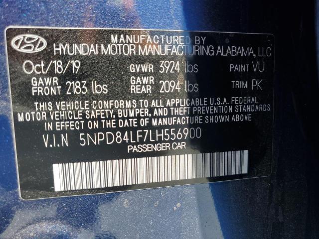 5NPD84LF7LH556900 Hyundai Elantra SE 12