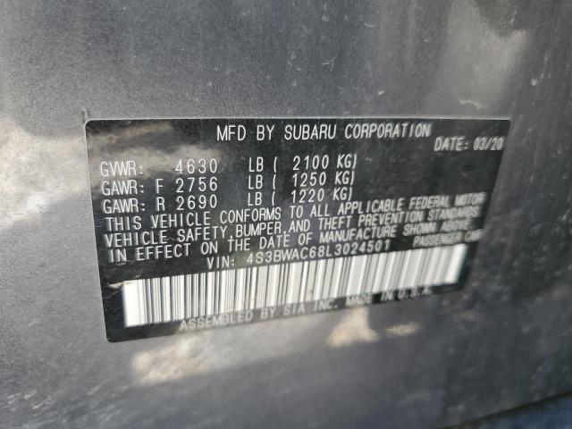 4S3BWAC68L3024501 Subaru Legacy Premium