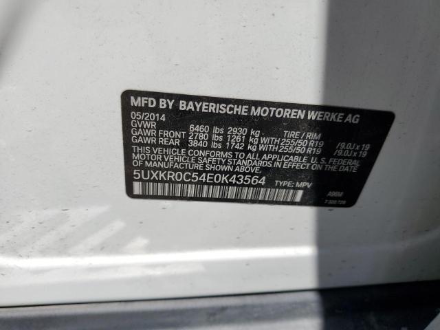 5UXKR0C54E0K43564 2014 BMW X5, photo no. 14