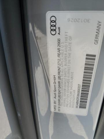 2019 AUDI RS5 WUABWCF53KA900337