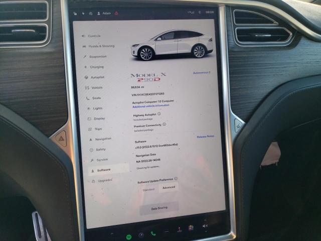 5YJXCBE42GF011283 Tesla MODEL X