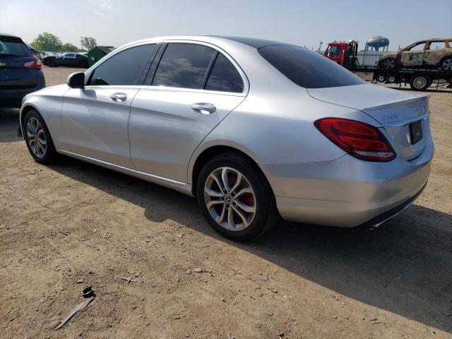 55SWF4KBXHU227609 2017 MERCEDES-BENZ C-CLASS, photo no. 2