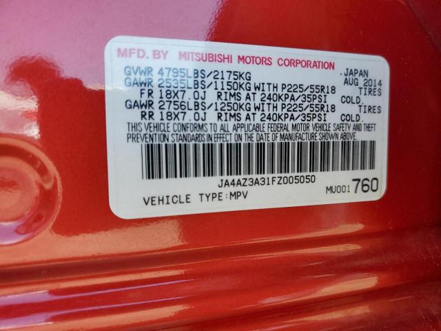 JA4AZ3A31FZ005050 Mitsubishi Outlander Se