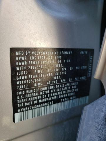 2017 VOLKSWAGEN TIGUAN WOL - WVGRV7AX8HK006282