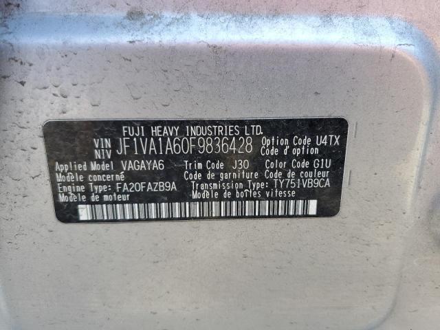 JF1VA1A60F9836428 Subaru WRX