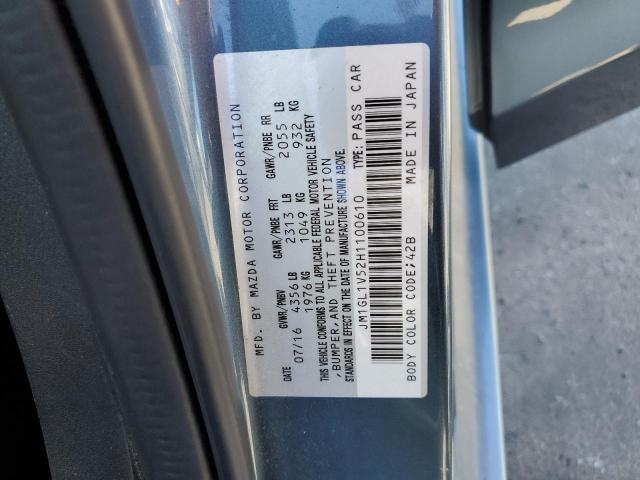 JM1GL1V52H1100610 Mazda 6 TOURING