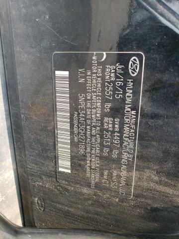 5NPE34AF3GH271896 Hyundai Sonata Sport