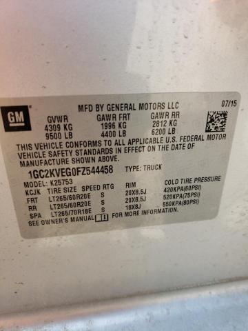 2015 CHEVROLET 2500 HD - 1GC2KVEG0FZ544458