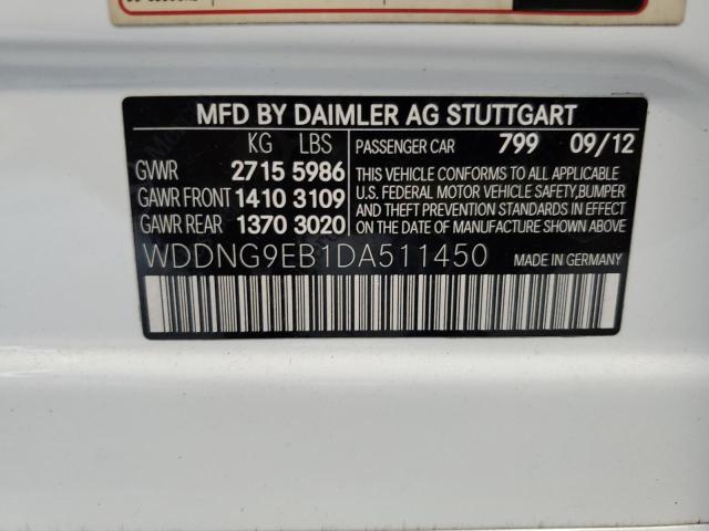 VIN WDDNG9EB1DA511450 2013 Mercedes-Benz S-Class, 5... no.13