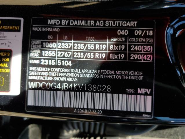 WDC0G4JB4KV138028 Mercedes-Benz GLC 300