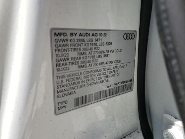 2023 AUDI Q8 PREMIUM - WA1EVBF13PD005029
