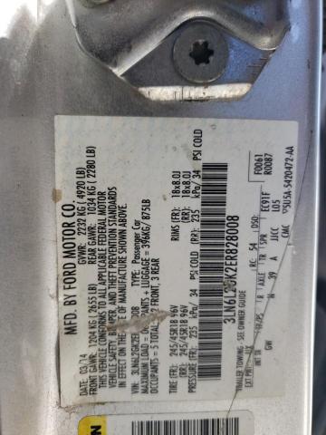3LN6L2GK2ER828008 Lincoln MKZ