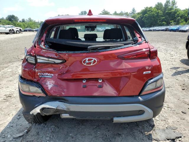  HYUNDAI KONA 2022 Червоний