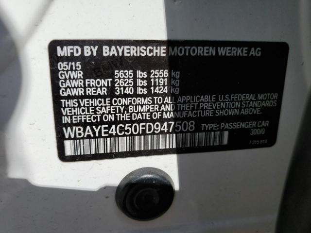 2015 BMW 740 LI WBAYE4C50FD947508