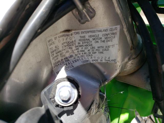 2006 KAWASAKI KLX250 H6F - JKALXMH1X6DA10224