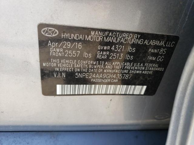 2016 HYUNDAI SONATA ECO - 5NPE24AA9GH435787