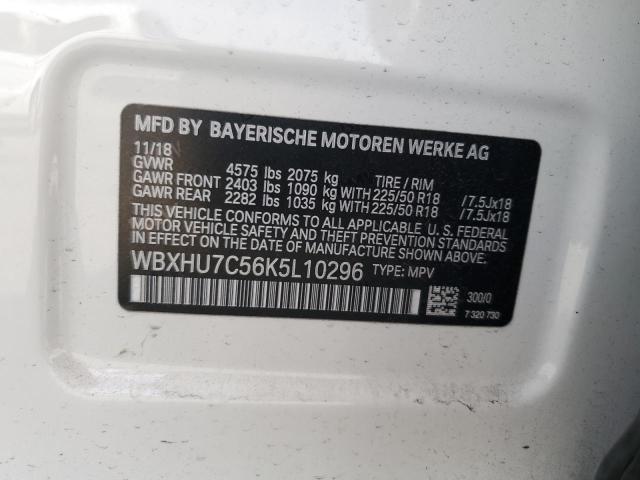 WBXHU7C56K5L10296 BMW X1 Sdrive28i