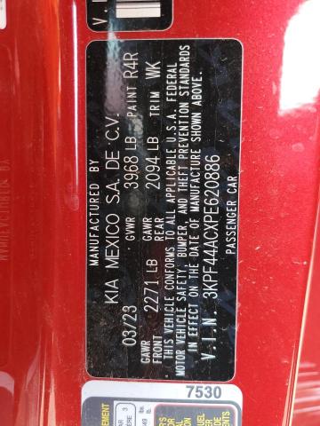 3KPF44ACXPE620886 KIA FORTE GT