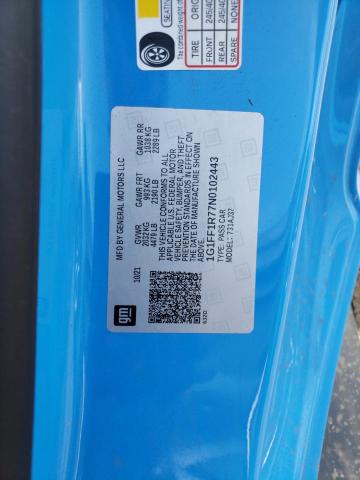 2022 CHEVROLET CAMARO LT1 - 1G1FF1R77N0102443