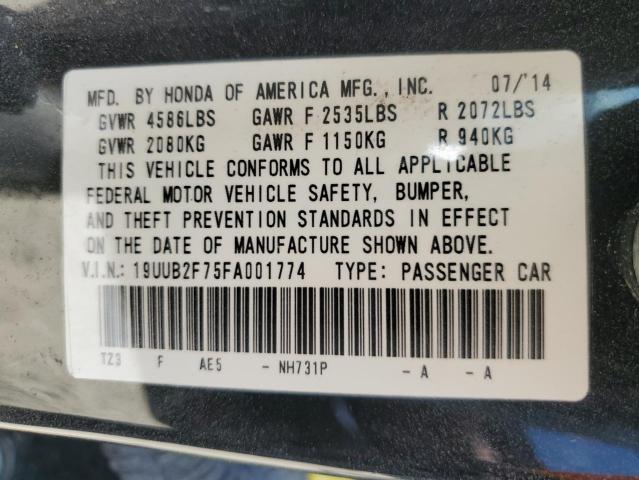 2015 ACURA TLX ADVANC 19UUB2F75FA001774