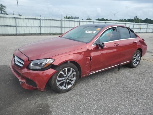 WDDWF4KB5JR420726 2018 MERCEDES-BENZ C-CLASS, photo no. 2