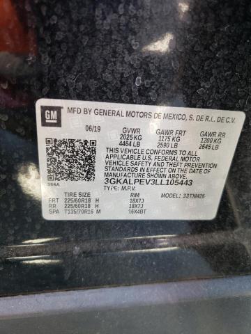 3GKALPEV3LL105443 GMC Terrain Slt