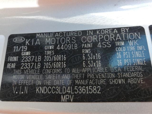 KNDCC3LD4L5361582 KIA Niro Ex Premium