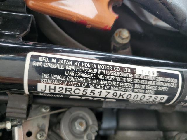 2009 HONDA NSA700 A JH2RC55179K000289