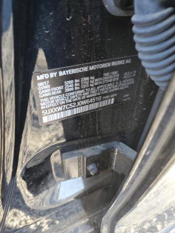 5UXXW7C52J0W64510 BMW X4 Xdrivem40i