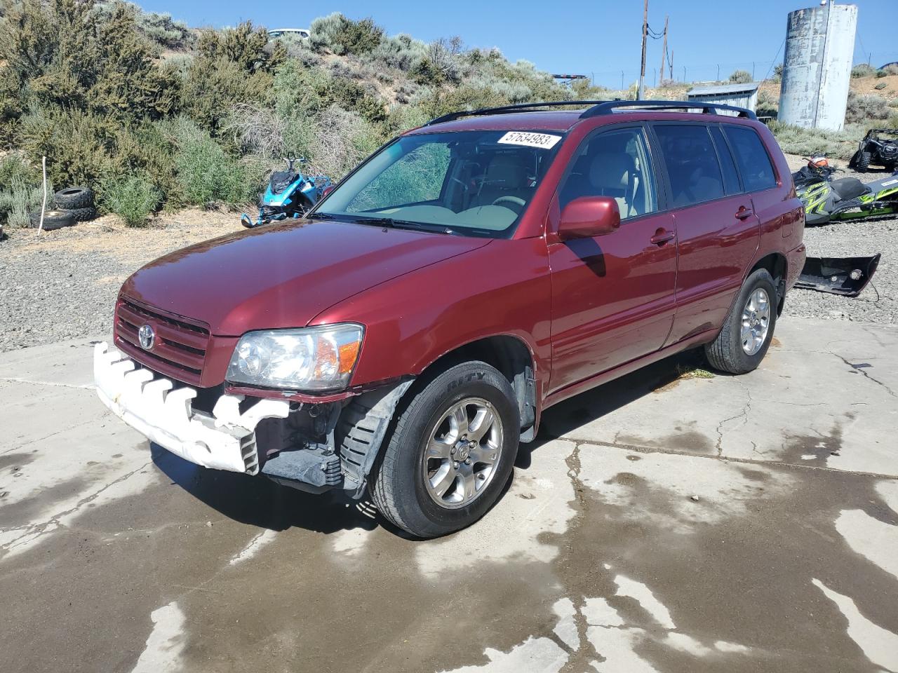 JTEDP21A950072480 2005 Toyota Highlander Limited