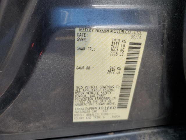 1N4AL3AP8FN301660 Nissan ALTIMA 2.5
