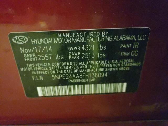 2015 HYUNDAI SONATA ECO - 5NPE24AA8FH136094