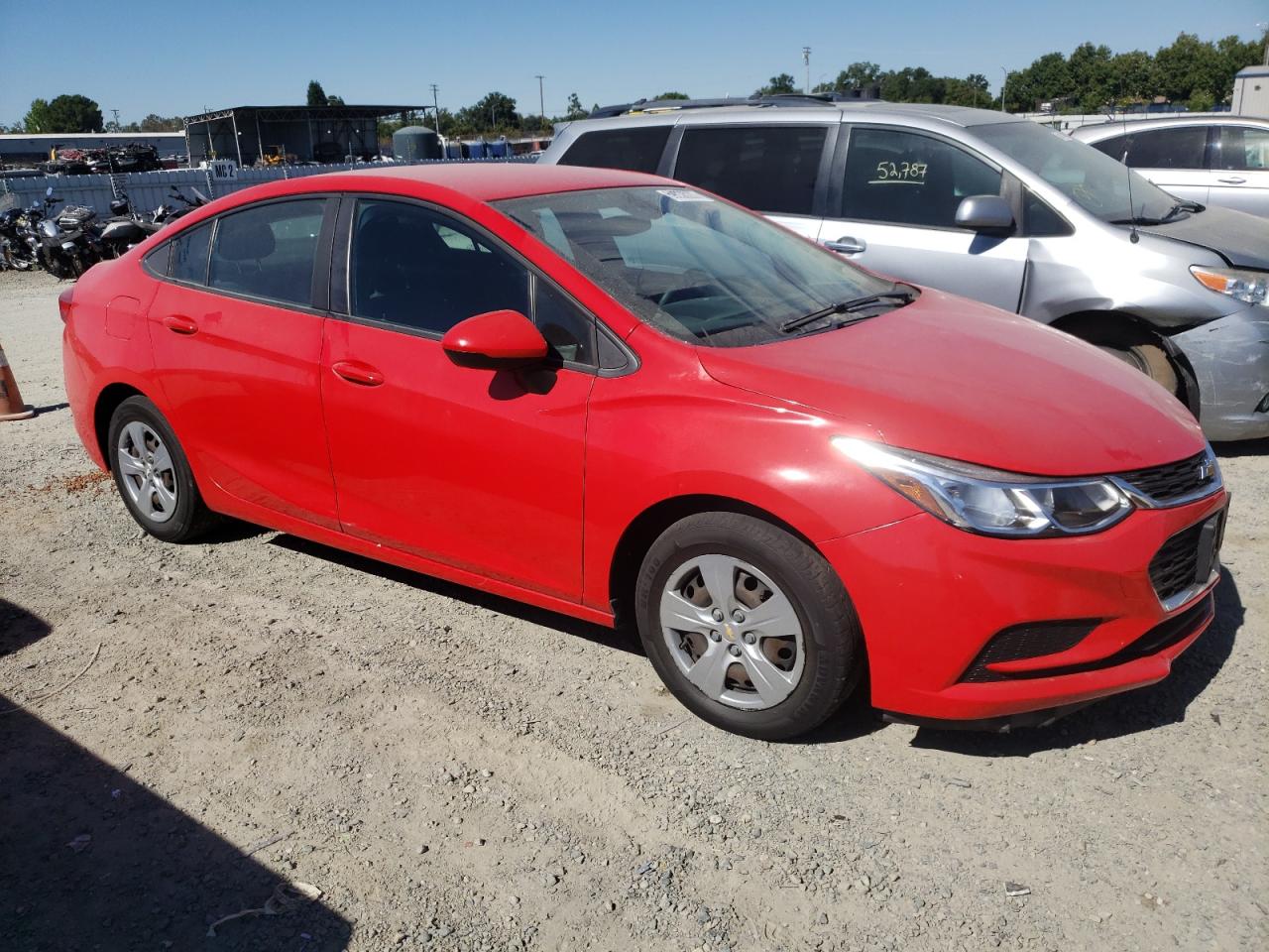 1G1BC5SM8H7274524 CHEVROLET CRUZE 2017