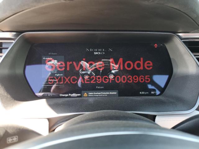 5YJXCAE29GF003965 Tesla MODEL X