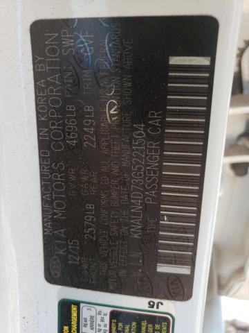 2016 KIA CADENZA LU - KNALN4D73G5221504