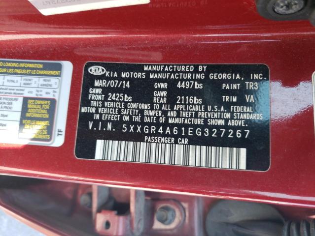 5XXGR4A61EG327267 KIA OPTIMA SX