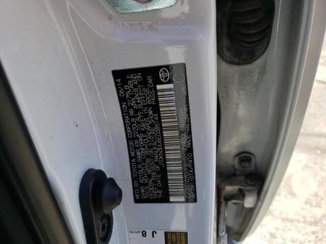 JTDKN3DU6E0385144 Toyota PRIUS