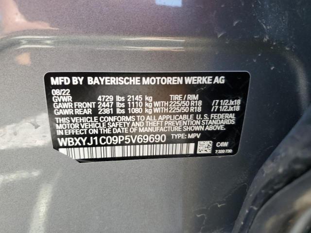 VIN WBXYJ1C09P5V69690 2023 BMW X2, Xdrive28I no.13