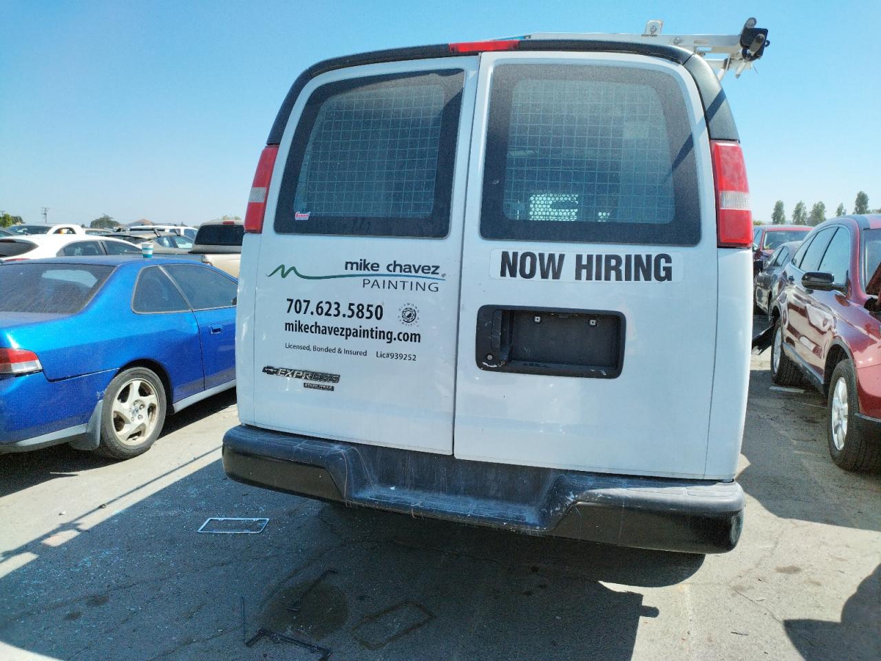 1GCWGAFF5G1286309 CHEVROLET EXPRESS 2016