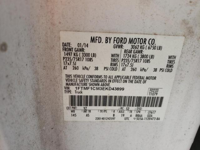 1FTMF1CM3EKD43899 Ford F150