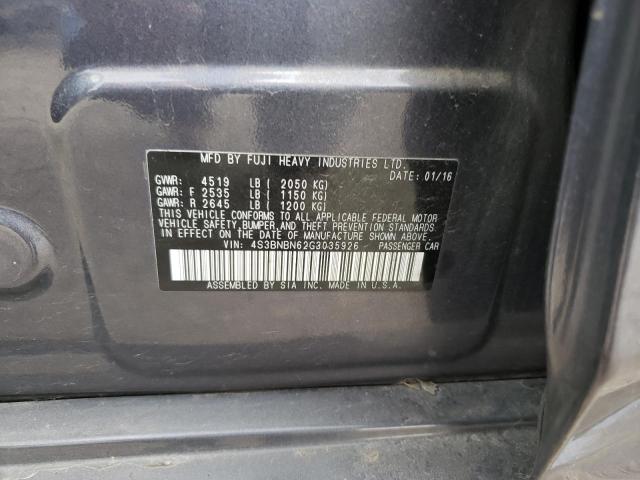 4S3BNBN62G3035926 Subaru Legacy 2.5i Limited