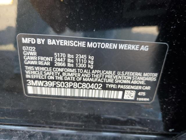 2023 BMW 330XE 3MW39FS03P8C80402