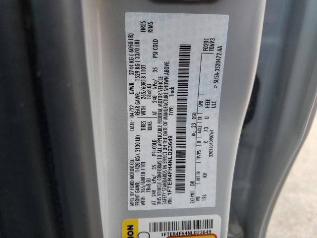 1FTER4FH4NLD23649 Ford RANGER XL