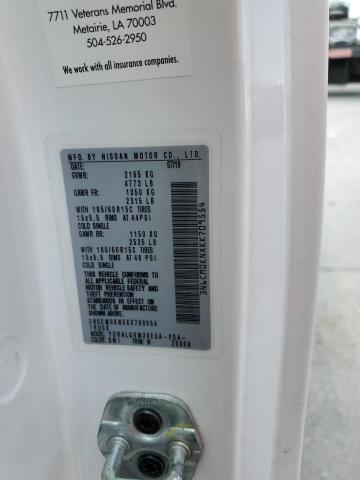 3N6CM0KNXKK709554 Nissan NV200 2.5S
