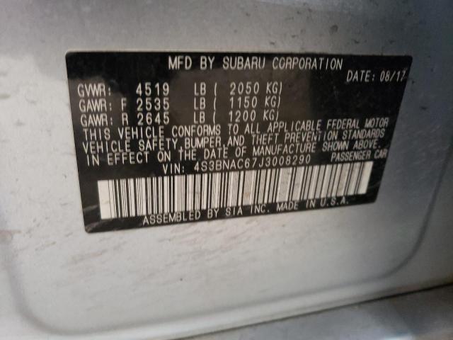 4S3BNAC67J3008290 Subaru Legacy 2.5i Premium