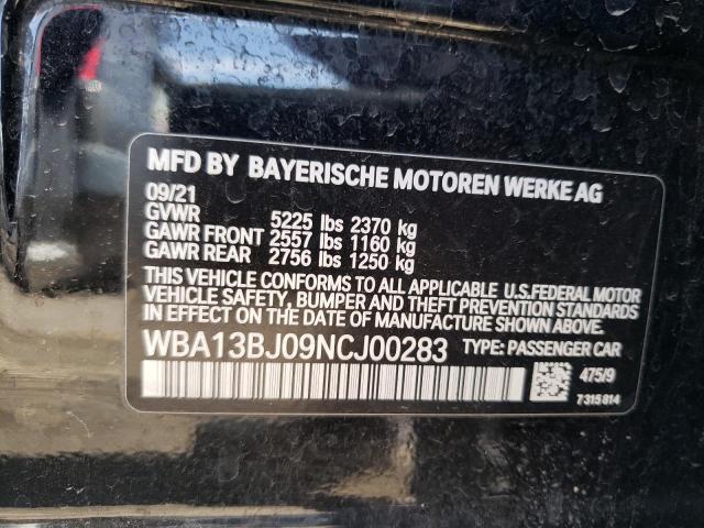 2022 BMW 530 XI - WBA13BJ09NCJ00283