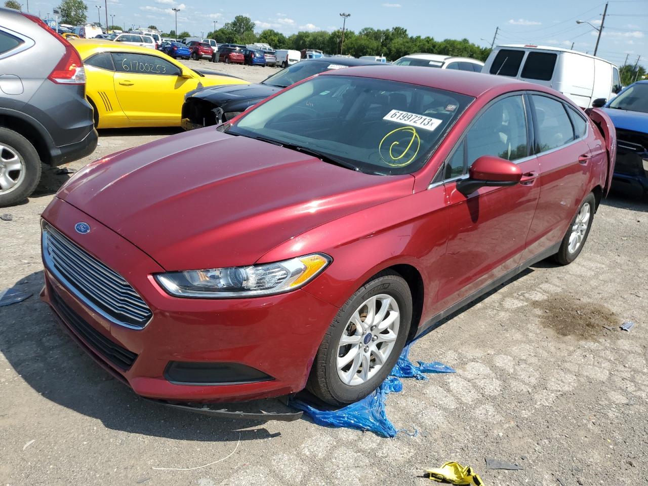 1FA6P0G7XG5111201 FORD FUSION 2016